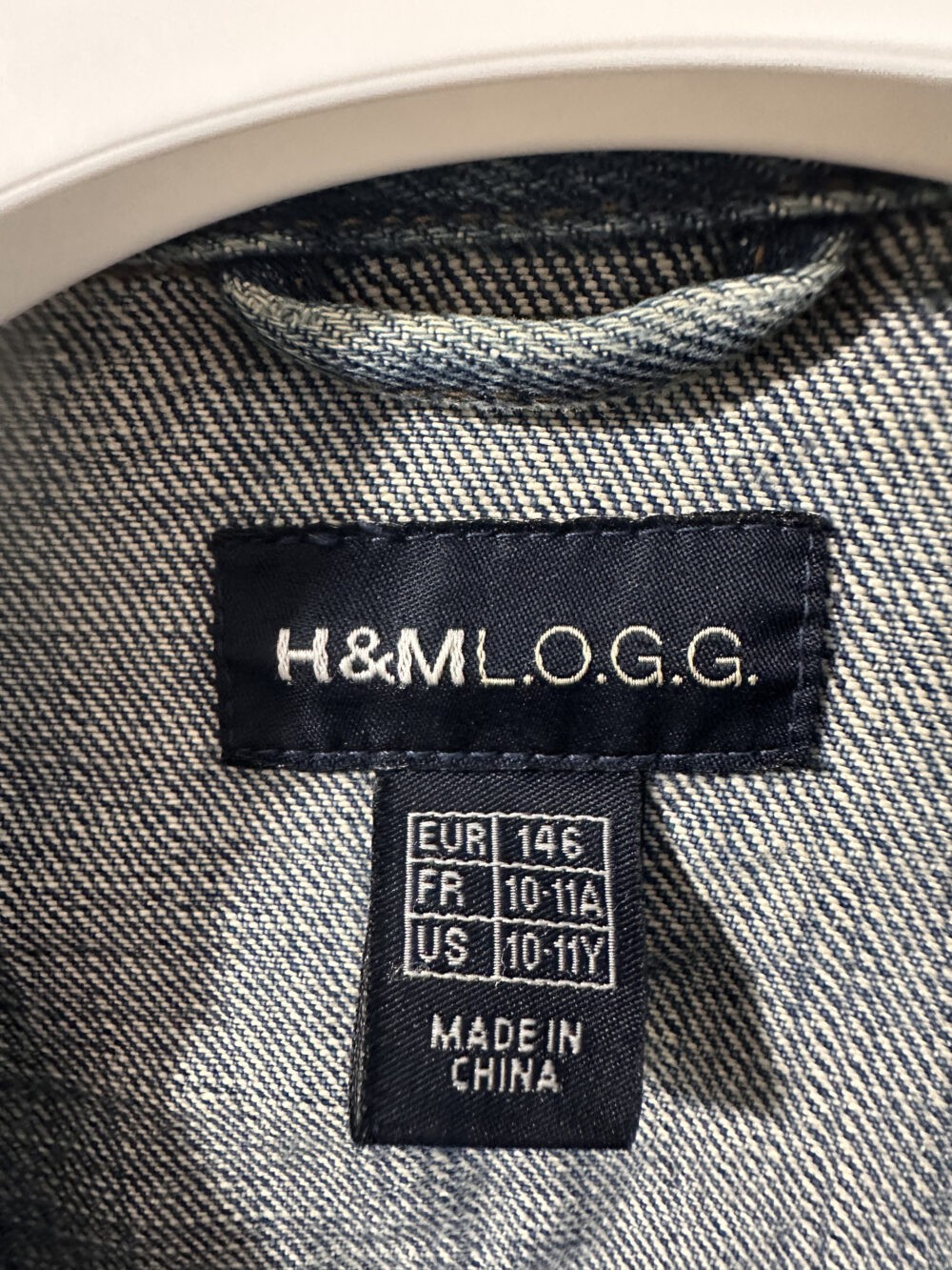 Jeansowa katana H&M