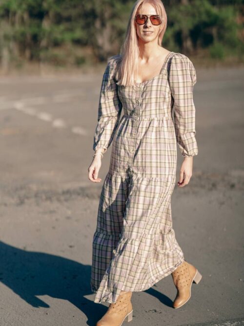 Krata, która kręci! Długa sukienka RIVER ISLAND