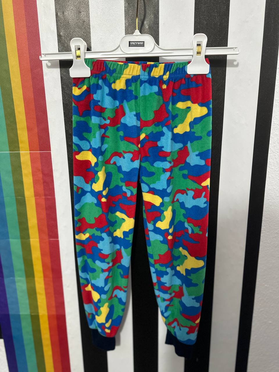 Kolorowe spodnie moro PRIMARK