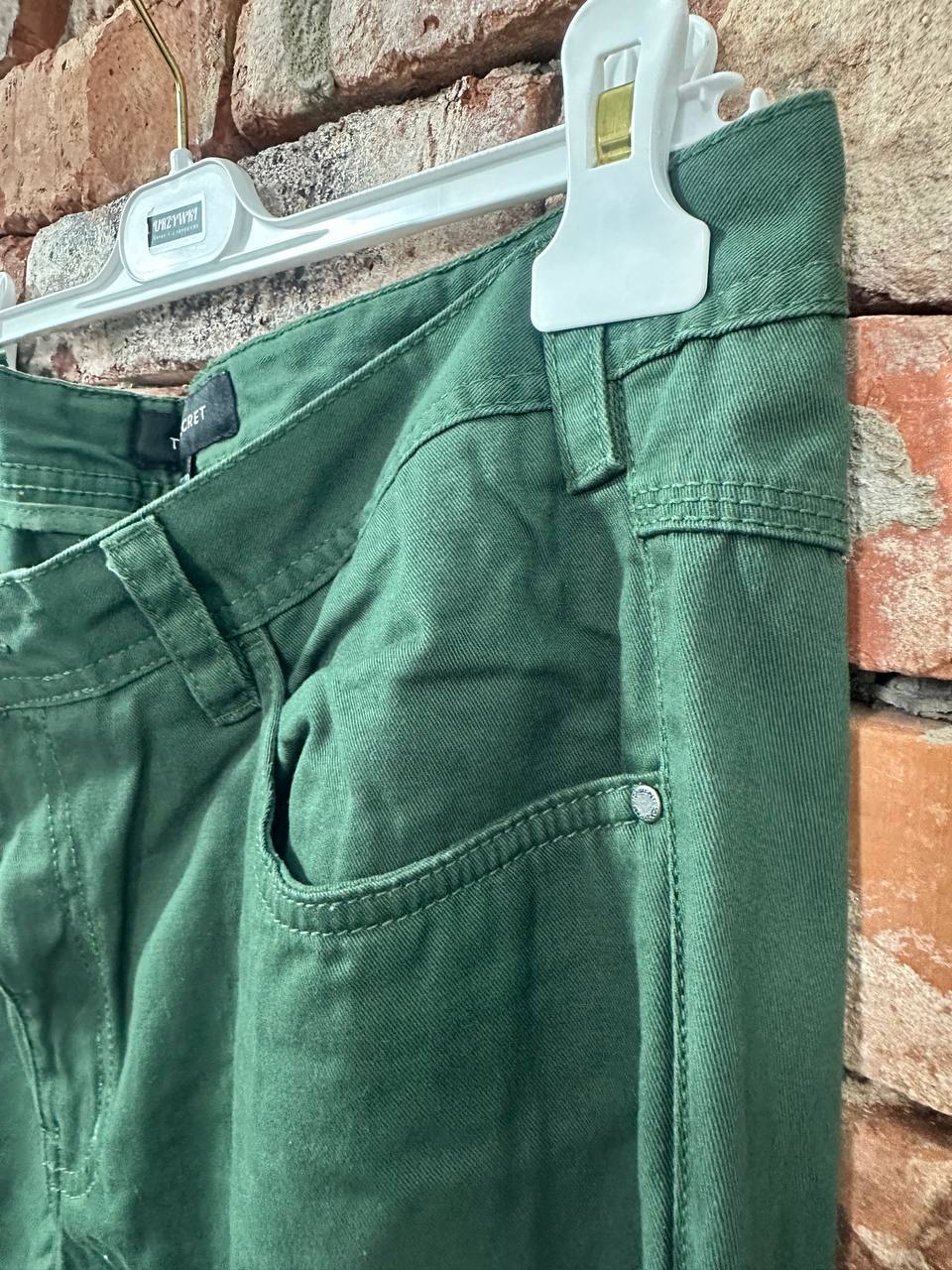 Zielone spodnie męskie Top Secret
