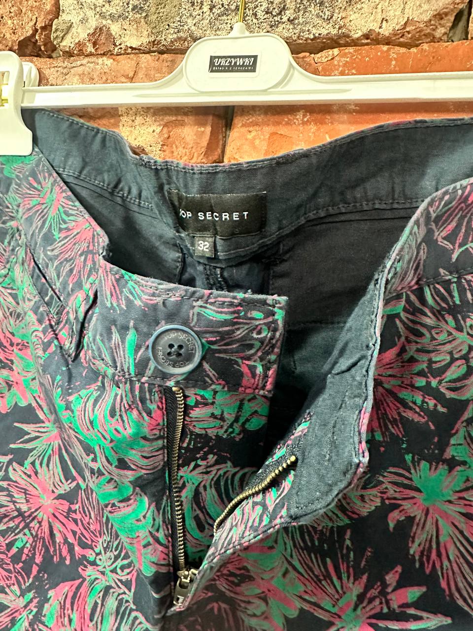 Szorty męskie w liście monstera – TOP SECRET