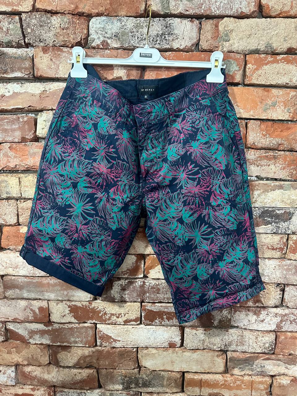 Szorty męskie w liście monstera – TOP SECRET