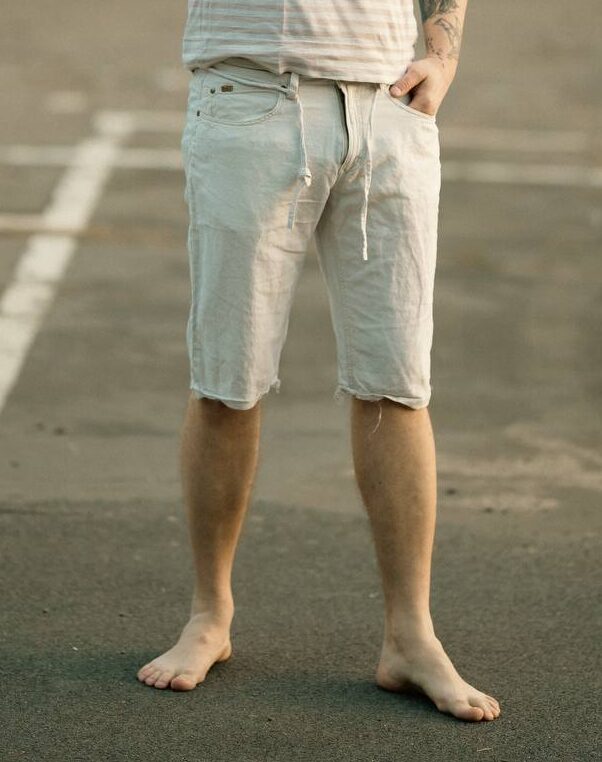 Męskie szorty RESERVED z bawełny