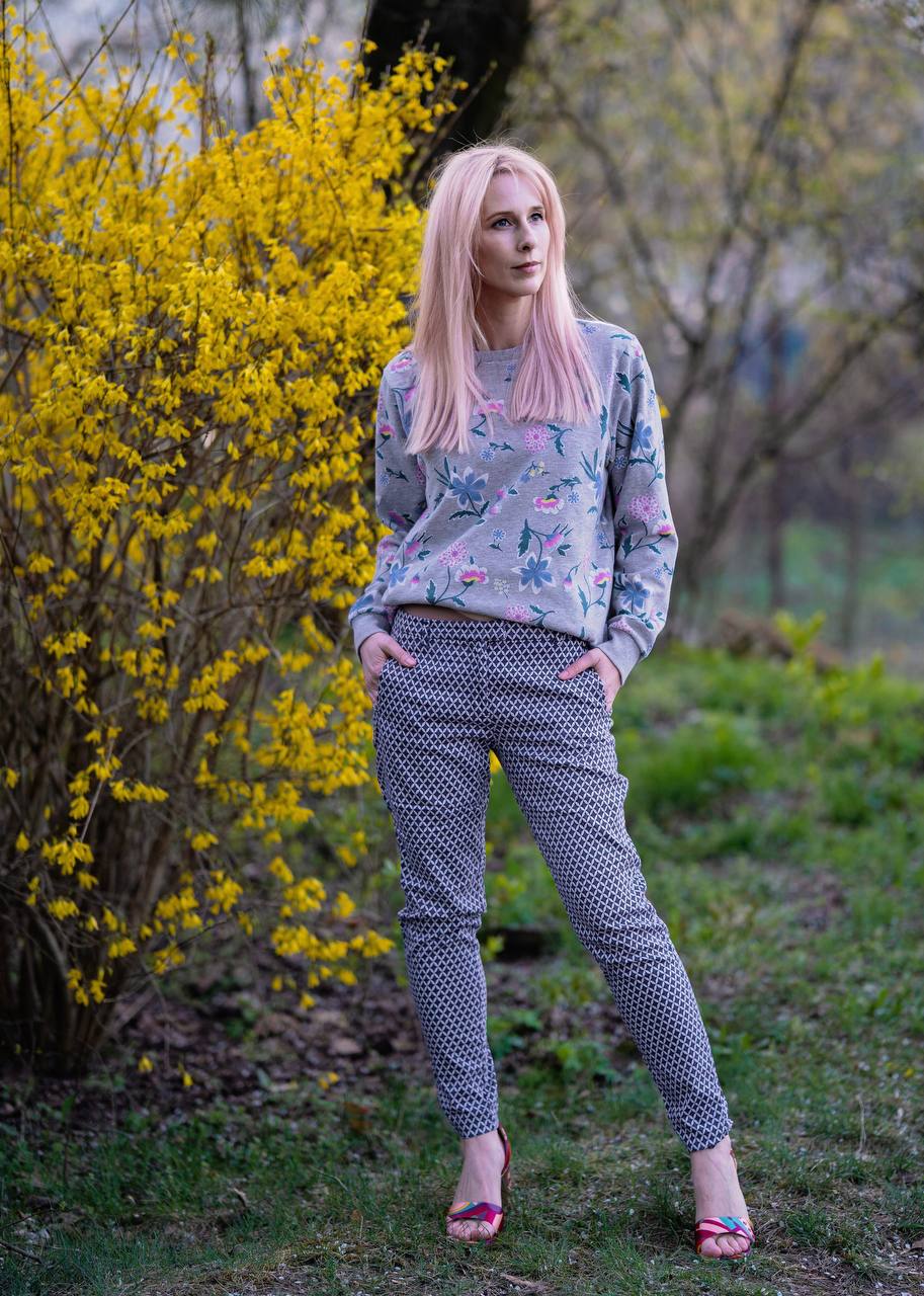 Bluza w kwiaty Cotton Traders