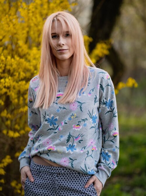 Bluza w kwiaty Cotton Traders