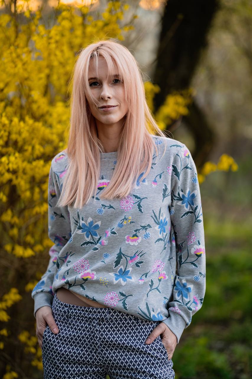 Bluza w kwiaty Cotton Traders