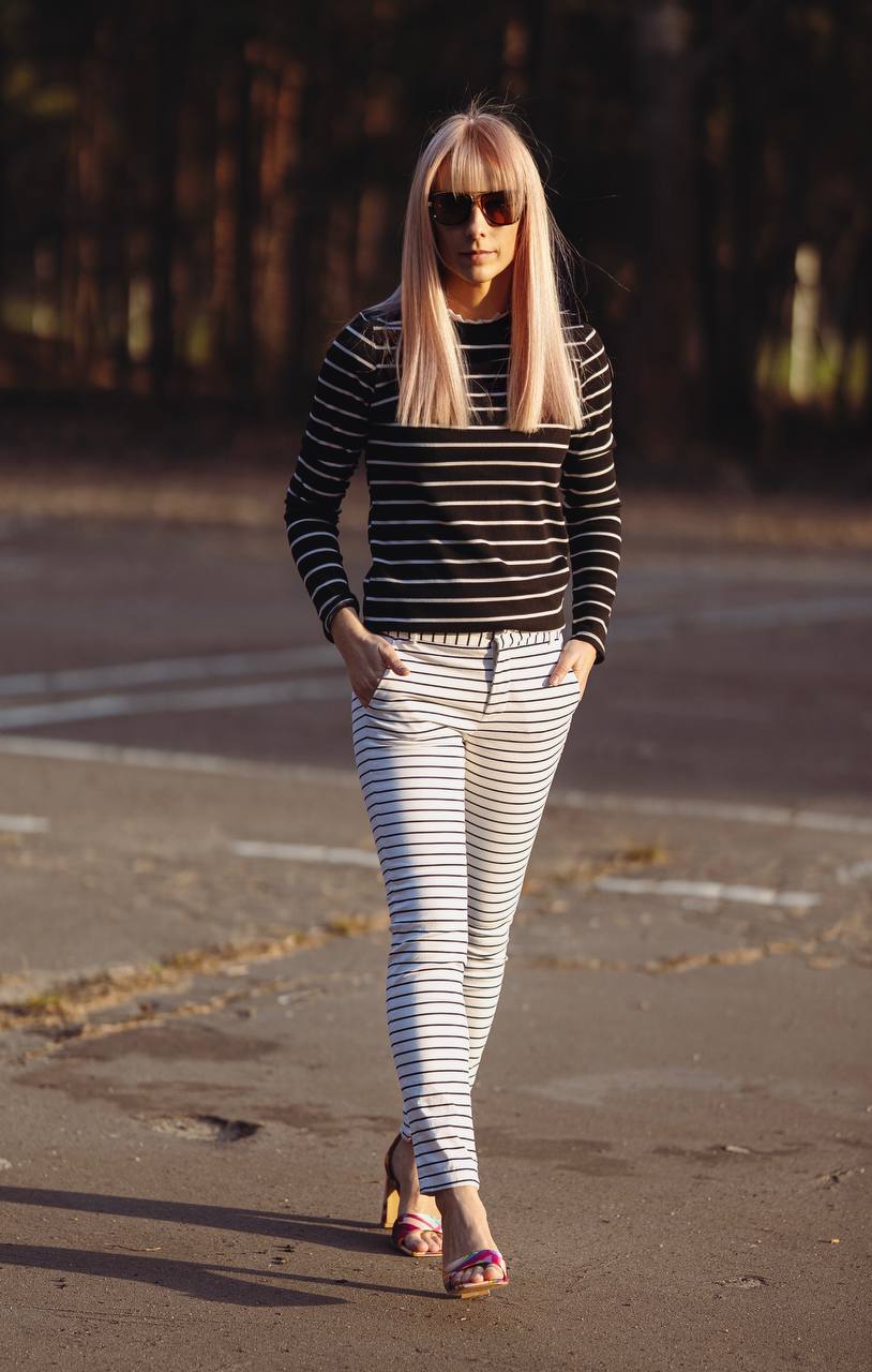 Cygaretki w paski, Zara Basic Collection