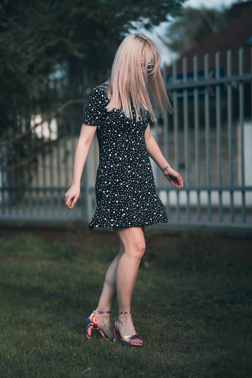 Sukienka ASOS w grochy