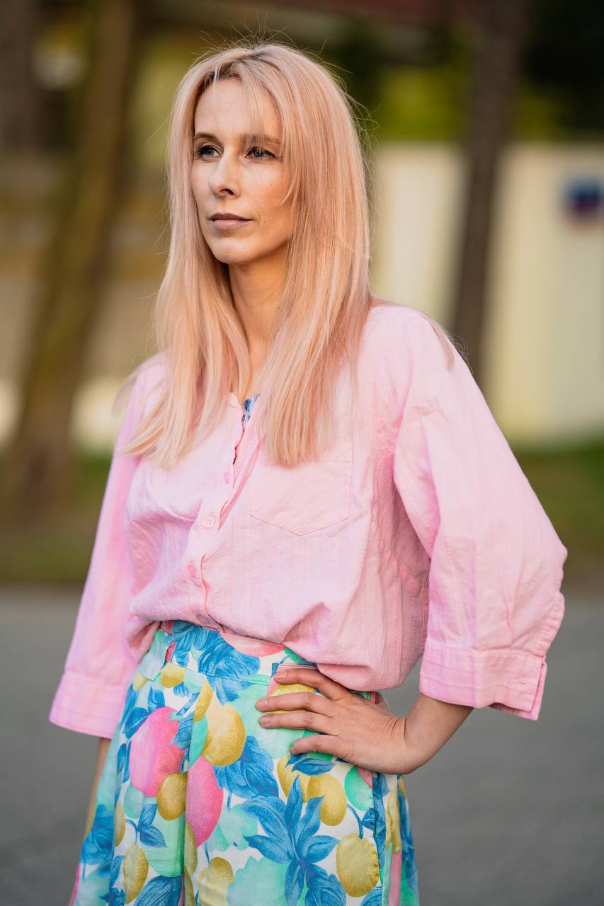 Różowa koszula Evans