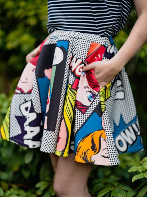 MOHITO – Spódnica komiksowa POP ART