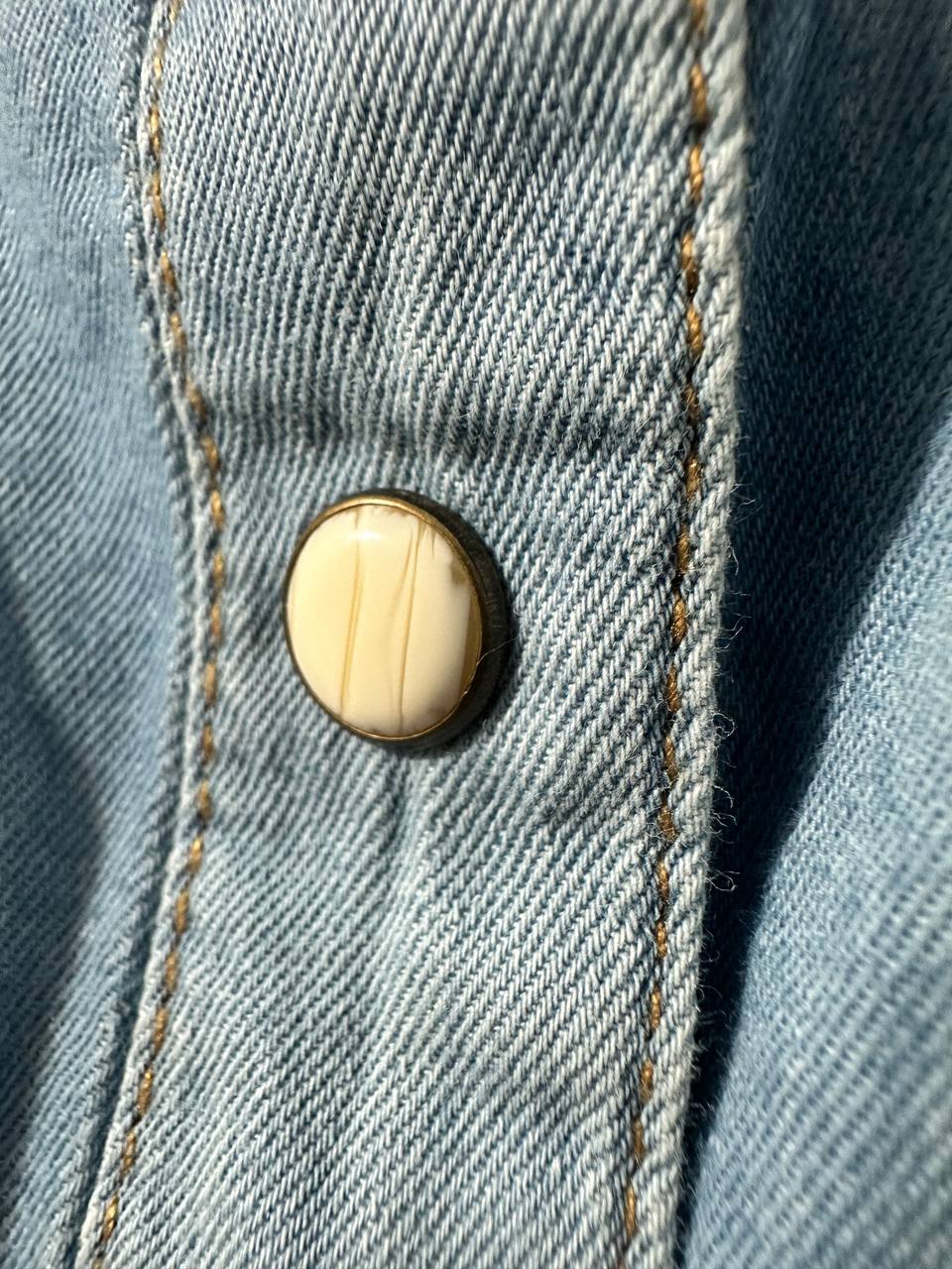 Koszula jeansowa western (bez metki)