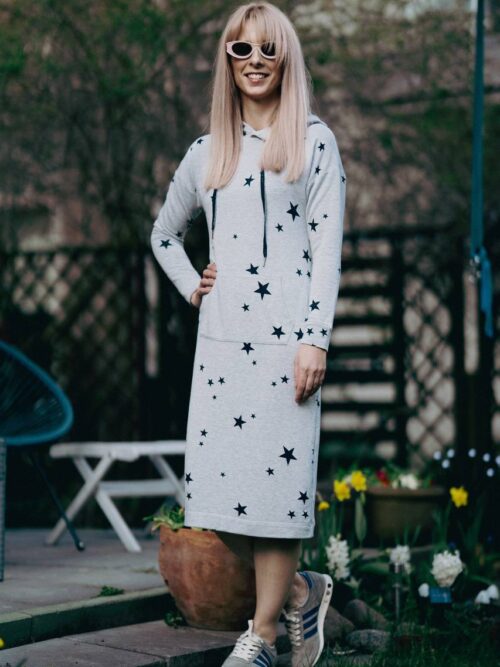Sukienka/bluza w gwiazdy M&S