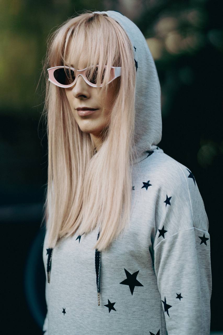 Sukienka/bluza w gwiazdy M&S