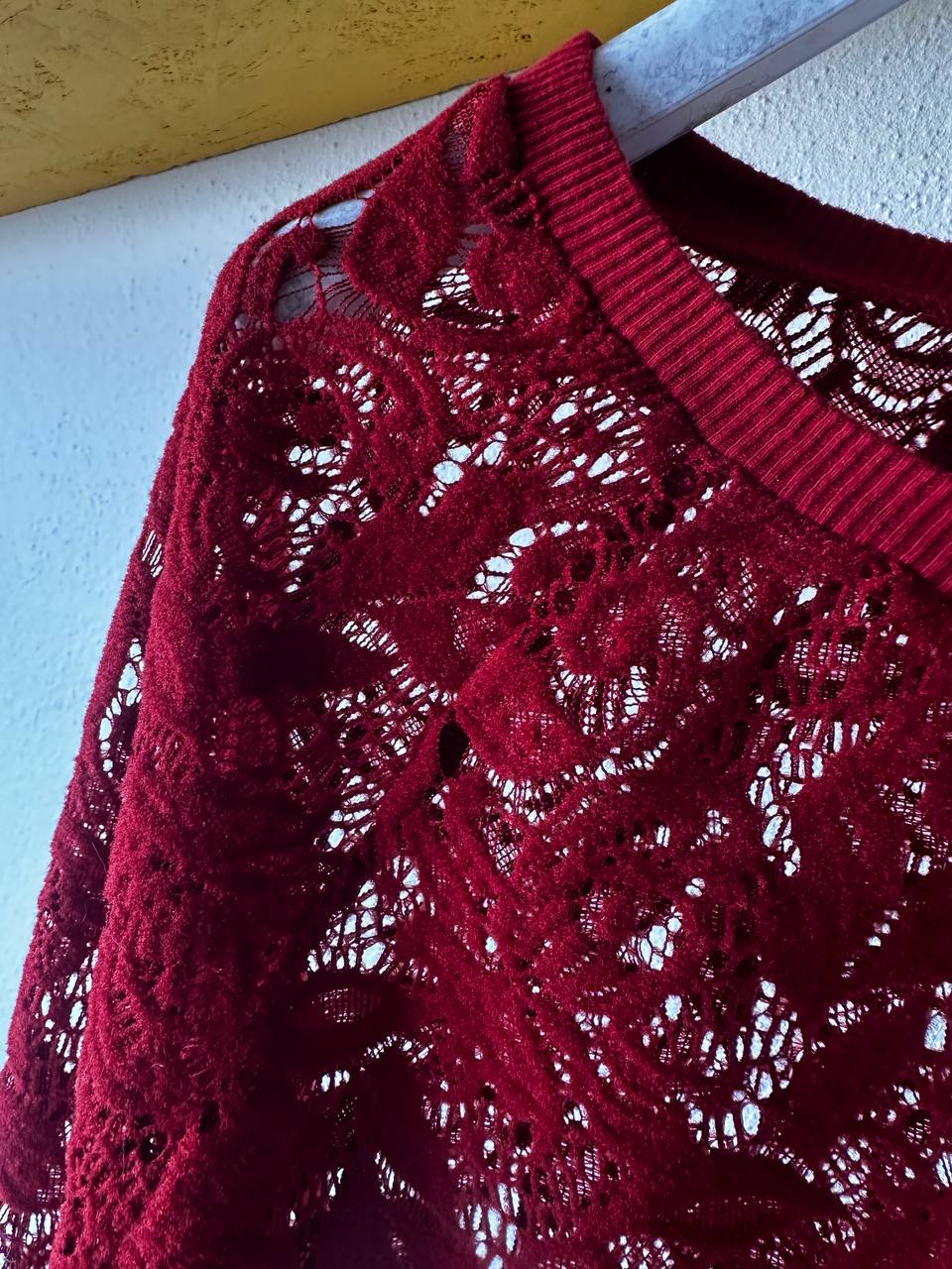 Ażurowa bluzka vintage Denim Co