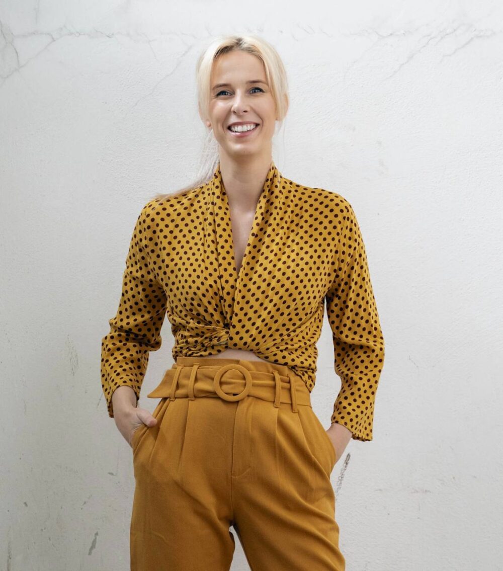 Bluzka w kropki Favlux