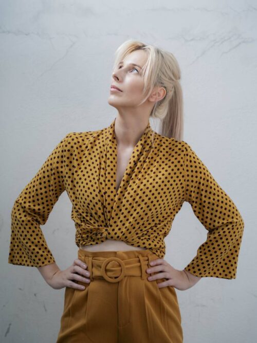 Bluzka w kropki Favlux