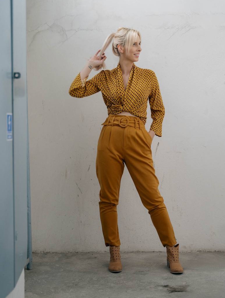 Bluzka w kropki Favlux