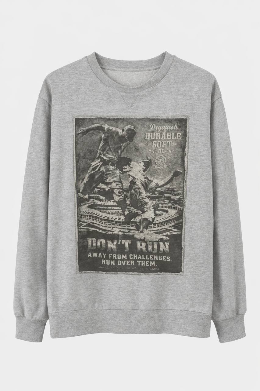 Bluza męska DRYWASH z nadrukiem