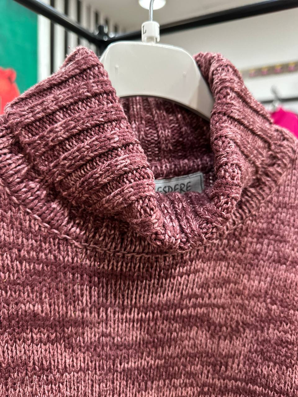 Golf J.SPER w kolorze bordowym