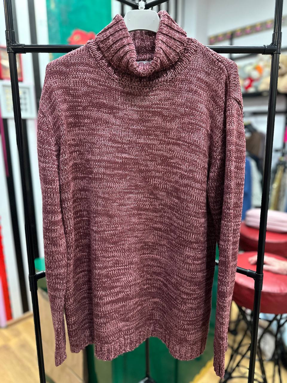 Golf J.SPER w kolorze bordowym